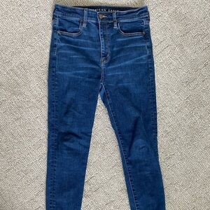 American Eagle Women Super High Rise Jegging Jean Size 8 Regular